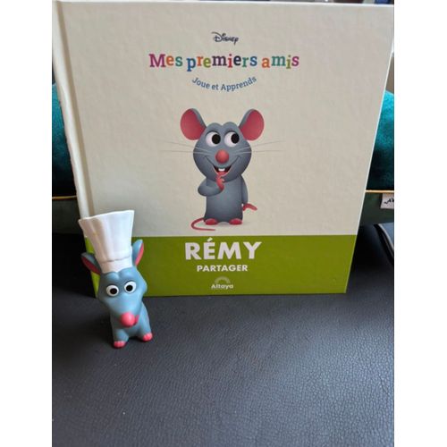 Figurine + Livre Rémy N 26 Mes Premiers Amis Disney Altaya