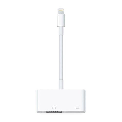 Adaptateur Lightning vers VGA Multiport Blanc