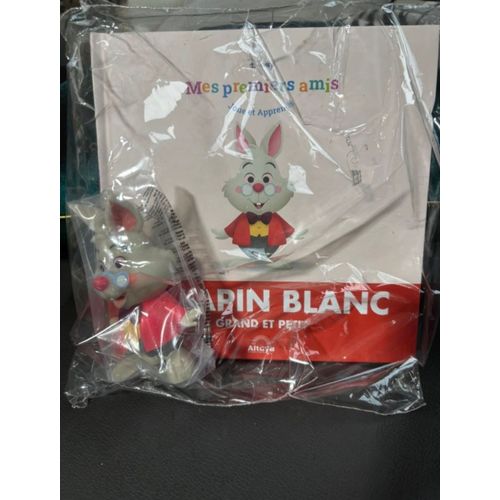 Figurine+ Livre Le Lapin Blanc N 40mespremiers Amis Disney Altaya