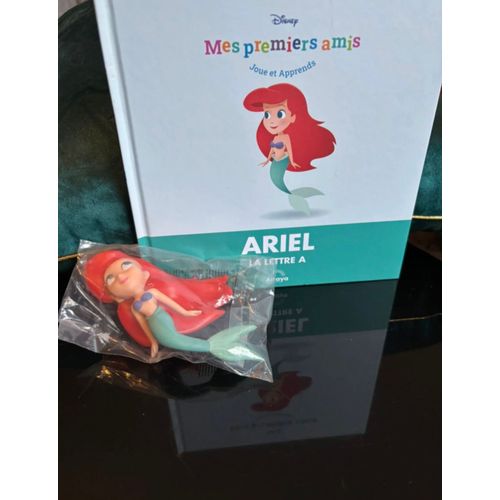 Figurine + Livre Ariel N 45 Mes Premiers Amis Disney Altaya