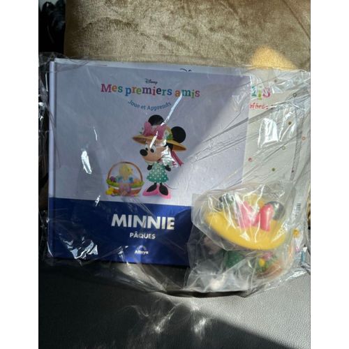 Figurines + Livre Spécial Pâques Minnie Mes Premiers Amis Dis...