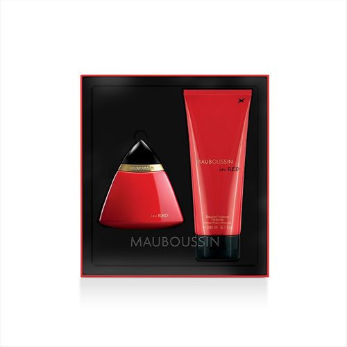 Mauboussin Coffret Jumbo In Red Eau De Parfum 100ml & Gel Douche 200ml 