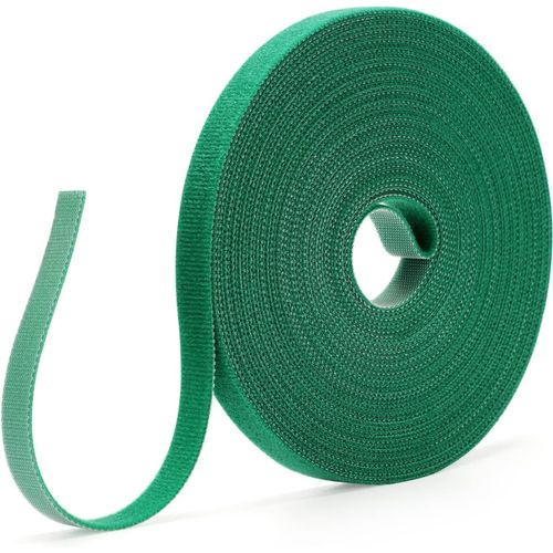 CHECARZHN--NO1-20M Attaches De Jardin Pour Plantes,10Mm Attache De Plante Liens Réglables De Jardinage,Attache Pour Plantes Grimpantes,Cravates De Jardin