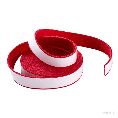 Bande Adhésive Pour Raquette De Tennis Et De Badminton, 10m, Bande De Sport Rouge