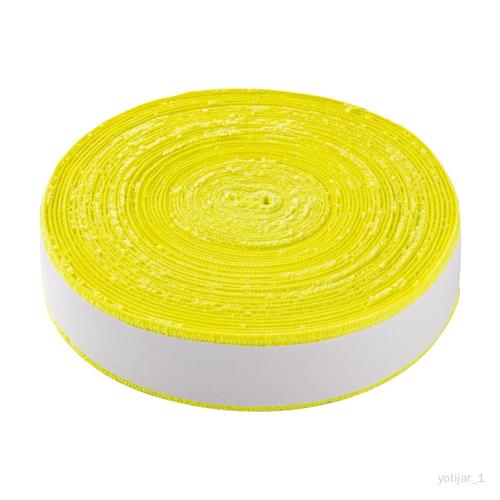 Bande Adhésive Pour Raquette De Tennis Et De Badminton, 10m, Bande De Sport Jaune