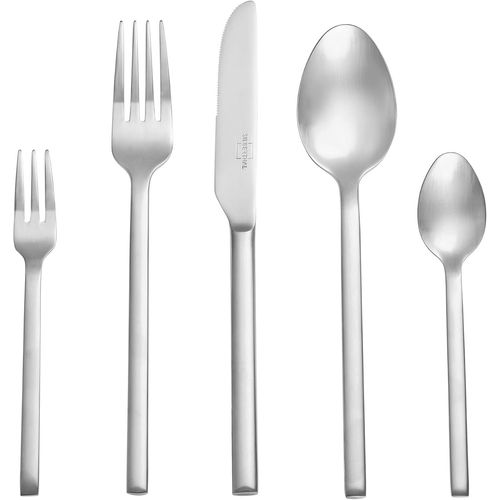Checarzhn--No1-Ensemble De Couverts De Table 6 Personnes Inox - Ménagère 30 Pièces - Coffret Cadeau
