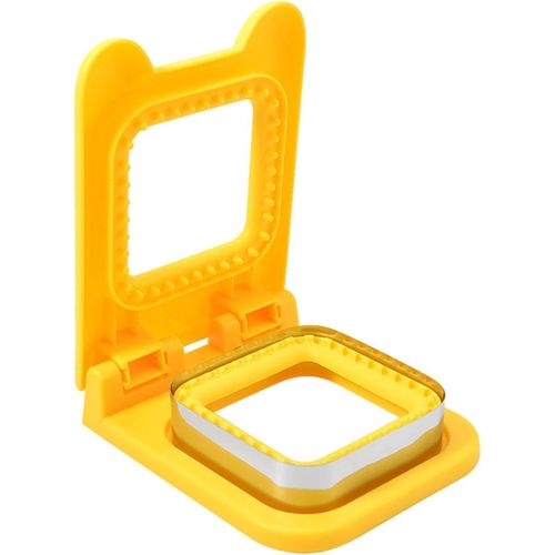 Coupe-Sandwich Et Scellant | Scellant En Acier Inoxydable Pour Sandwich, , Toast | Scellant À Sandwich Carré | Coupe-Sandwich Pour Restaurants, Collations, Sandwichs