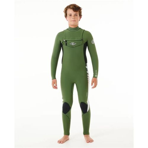 Combinaison Intégrale Junior Ripcurl Dawn Patrol 5/3 Chest Zip Green