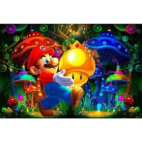 AYUHR-Diamond Painting Anime DIY Cartoon Beginner, 30,5 x 40,6 cm, pour enfants et adultes, non pliable