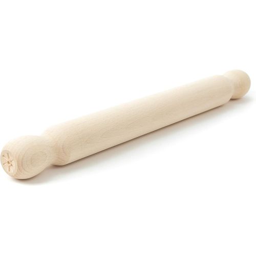 AYUHR-Tuuli Kitchen Rouleau à Pizza Pâtisserie Fondant Gâteau Pâte Professionnel Bois 40 cm