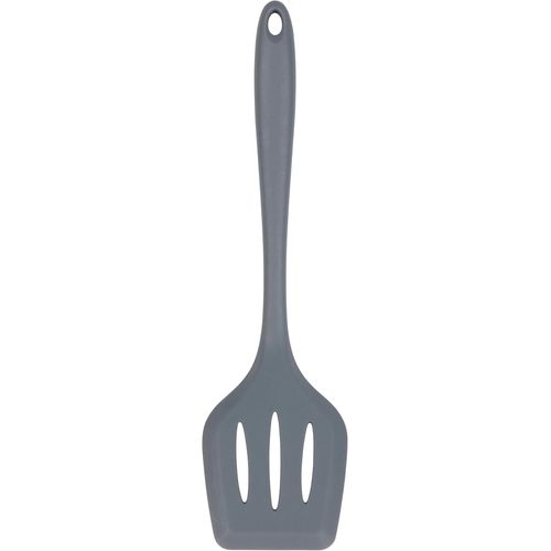 AYUHR-Spatule fendue en silicone de couleur grise, résistante à la chaleur jusqu'à 240 degrés et idéale pour servir toutes les tâches de sauces et soupes, idéale pour une utilisation avec des