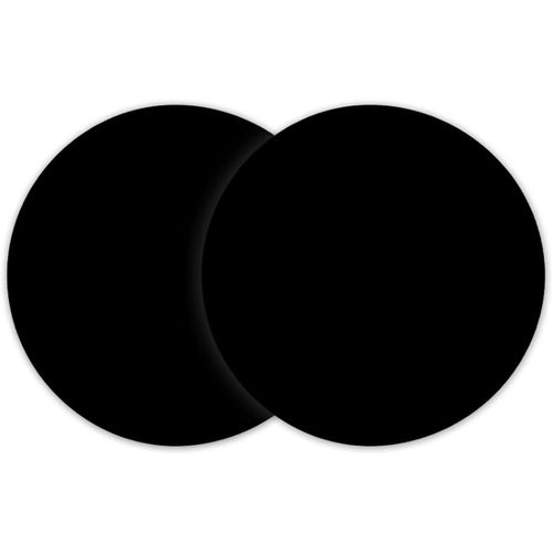 AYUHR-Lot de 2 tapis de cuisson multi-usages en silicone pour micro-ondes, 30,5 cm, tapis de cuisson anti-adhésif pour fond de four, tapis de four résistant à la chaleur (noir)