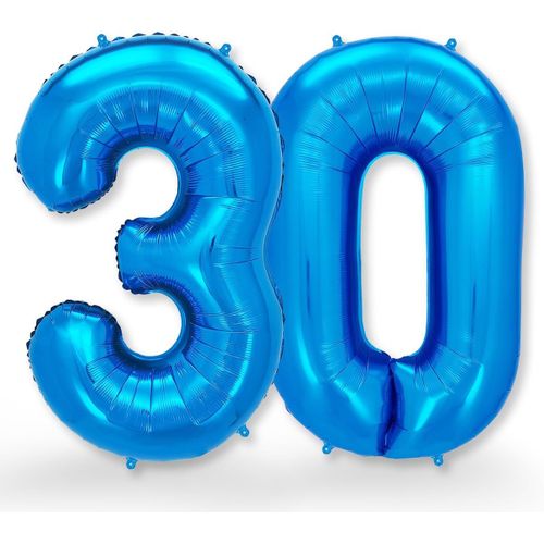 AYUHR-® Set de 2 Ballons Chiffre 2 Doré - Grand et Petit Ballon Hélium - Décoration Anniversaire 2 ans Fille Garçon, Chiffre Géant pour Fête 2 ans