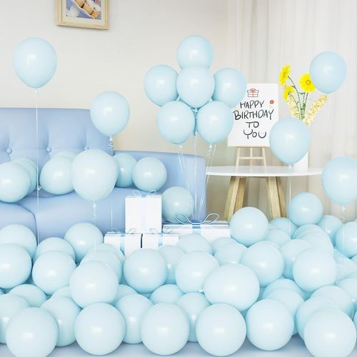 Ayuhr-Ballons Rouge, 50 Pièces Ballons Rouge Mat Latex 5 Pouces Petits Mini Ballon Avec Ruban Pour Femmes Garçons Filles Fête D'anniversaire Célébration Noël Fêtes Carnaval Mariage Douche Mariée Déco