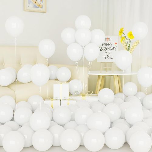 Ayuhr-Ballons Roses, 50 Pièces Ballons Mat Rose Latex 5 Pouces Petits Mini Ballon Avec Ruban Pour Femmes Fête D'anniversaire De Filles Mariage Baptême Douche Nuptiale Fiançailles Baby Shower Décorati