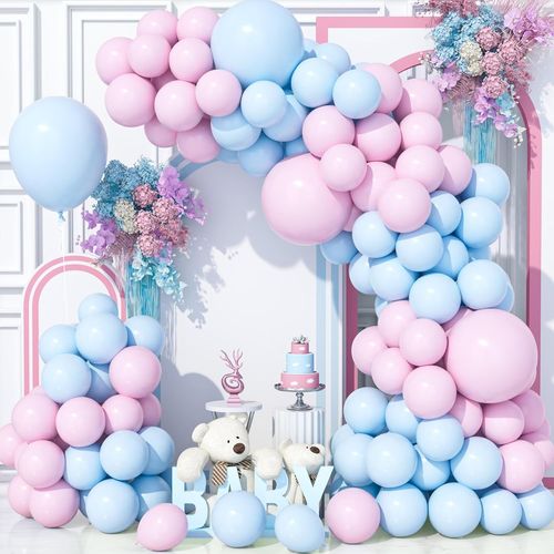 AYUHR-Kit d'Arche Ballons Noir Or Argent, 126 Pièces Kit Guirlande Ballons Fête Noir Métallique Chrome Argent Or pour Anniversaire Baby Shower Mariage Carnaval Décorations Fête Fournitures