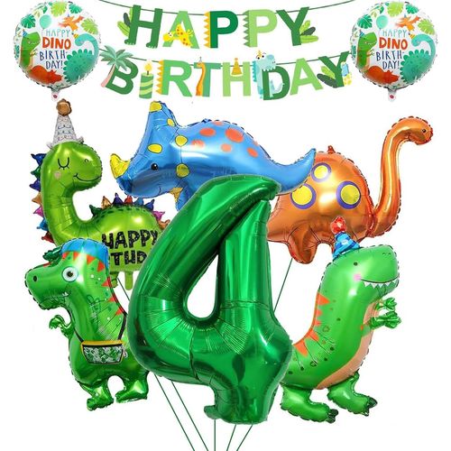 AYUHR-5 Pièces Grand Set de Ballons Dauphin Aluminium Dauphins Ballon poisson Animal Ballon Feuille Animaux Marins Ballons Décorations de l'océan pour enfants fête d'anniversair