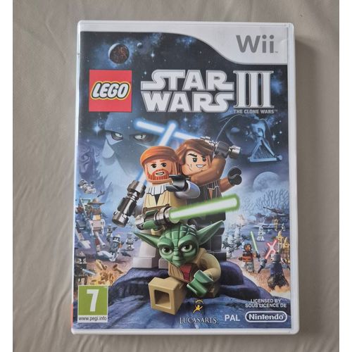Jeu Videos Nintendo Wii Lego Star Wars 3 Complet Pal