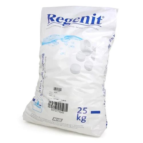 100 kg Comprimés de sel évaporé Regenit® pour la régénération des adoucisseurs d'eau (4 x 25 kg)