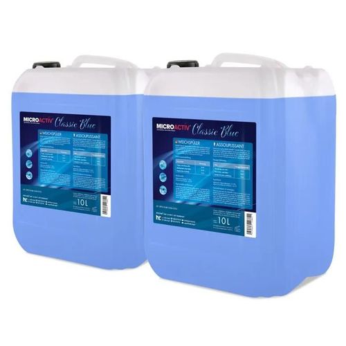 2x 10 L 10 L Adoucissant Classic blue