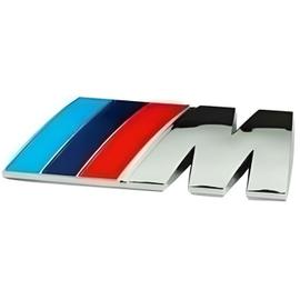 Logo BMW M 82 mm Noir Série 1 2 3 4 5 6 7 Emblème Edition 50e