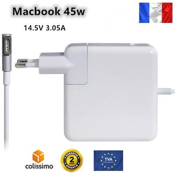 Chargeur Alimentation pour Apple MACBOOK Air 11" A1370 13" A1369 Secteur