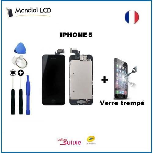 Ecran Iphone 5 Noir Complet