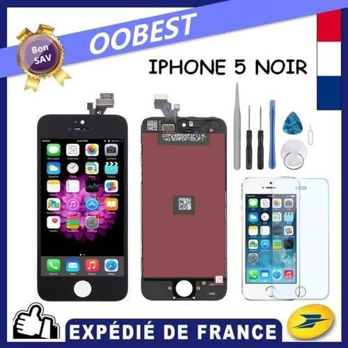 Ecran Iphone 5 Noir Complet + Film + Outils