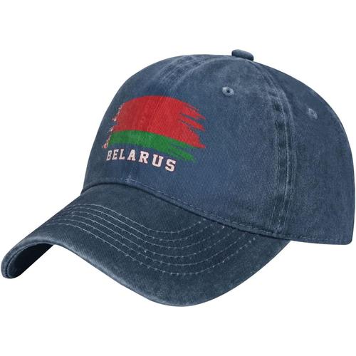 Casquette De Baseball Drapeau Biélorusse, Chapeau En Coton Vintage Unisexe Pour Papa, Chapeaux De Camionneur Pour Hommes