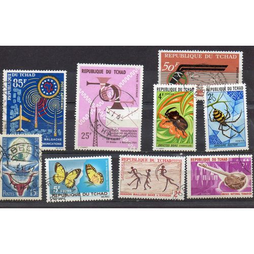 Tchad Timbres Divers