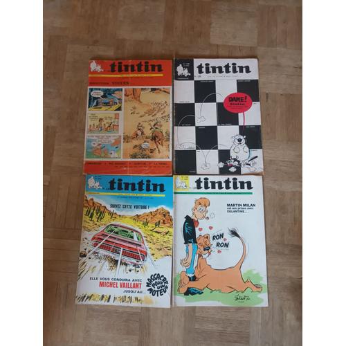 Lot De 4 "Journal De Tintin" 1970 - N°1143, 1150, 1151, 1153