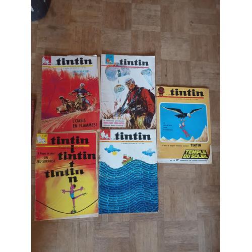 Lot De 5 "Journal De Tintin" 1971 - N°1170, 1172, 1173, 1174, 1182