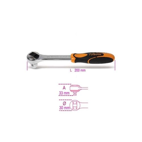 BETA Cliquet 1/2" 72 dents - 920/55X - 009200895