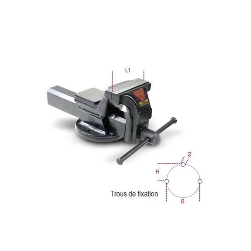 BETA Étau parallèle d'établi - 1599F - 150 mm - 200 mm - 21 kg