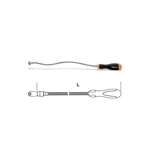 BETA Doigt magnétique flexible - 1712E/1-2-3 - 19 mm - 532 mm