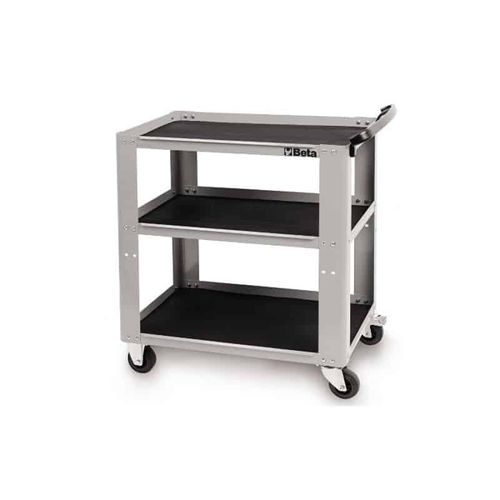BETA Chariot d'atelier métallique - C51 - Gris clair