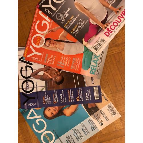 Magazines Esprit Yoga 20, 21, 30, 31