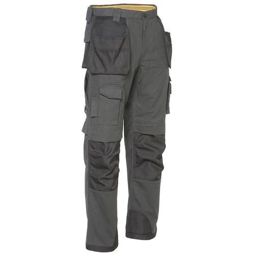 CATERPILLAR Pantalon de travail Trademark Slim 1810015 - Gris foncé - 48 - Jambes standards