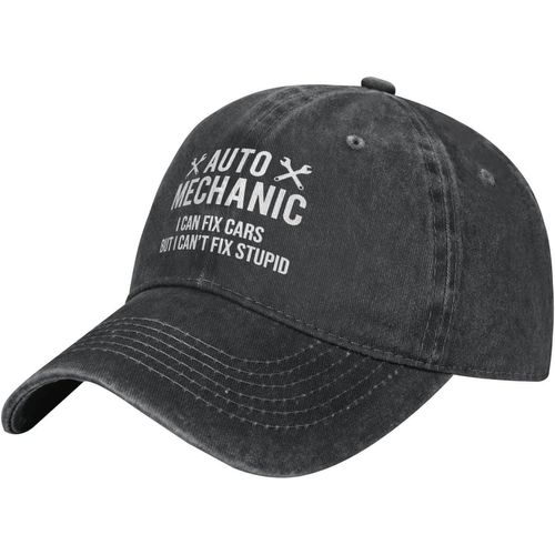 Casquette De Baseball I-Might-Be-A-Mechanic-Baseball, Chapeaux De Camionneur En Coton Lavé, Chapeau De Papa Vintage Pour Hommes Et Femmes, Noir
