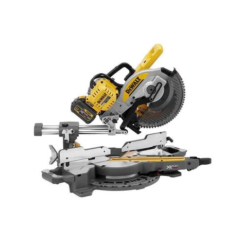 DEWALT Scie à onglet radiale 250mm XR FLEXVOLT 54V 3Ah - DCS727T2