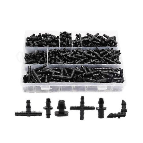 Kit de raccords cannelés pour irrigation goutte à goutte, raccords cannelés pour irrigation de potager, La hwy