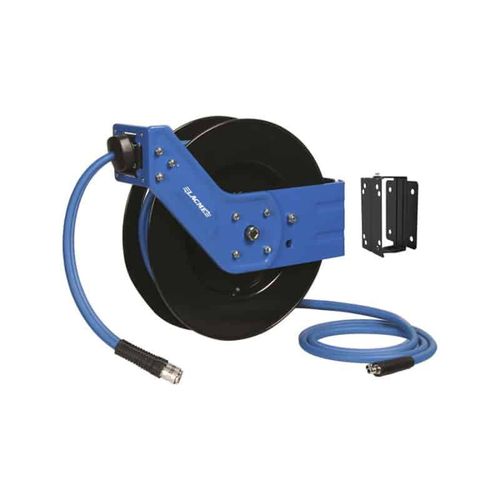 LACME Enrouleur auto 10m +2m Ø9.5mm LACM'FLEX + support - 326210