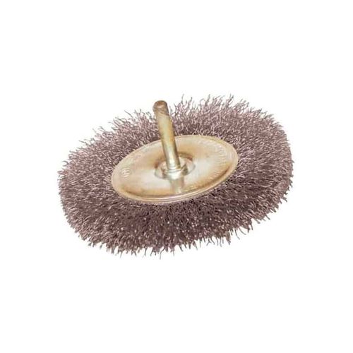 LEMAN Brosses rondes fil acier ondulé 0.30 - 330 - 50 mm