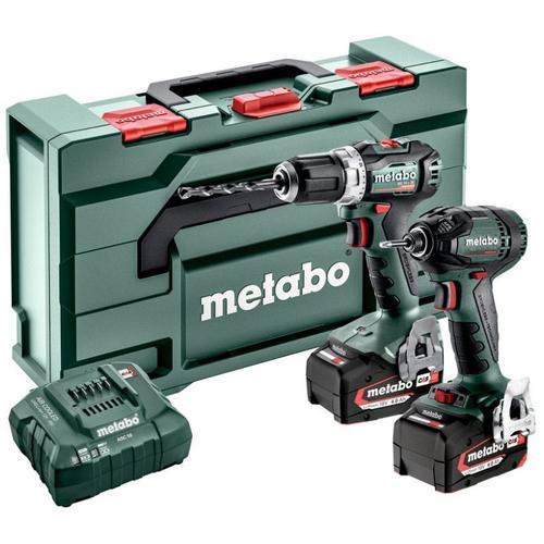 METABO Pack perceuse visseuse + visseuse à choc 18V 4Ah - 685183000