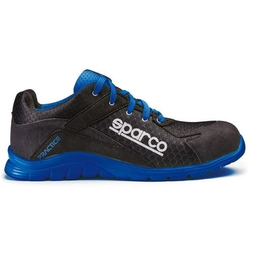 Sparco Chaussures De Sécurité Practice S1p 07517 Noir Bleu Clair