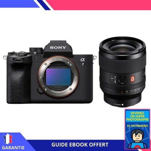 Sony A7 IV + FE 35mm f/1.4 GM + Ebook 'Devenez Un Super Photographe' - Hybride Sony