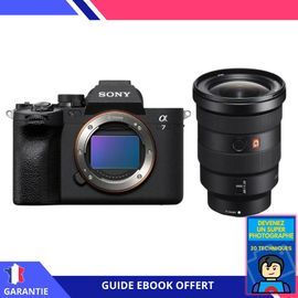 Sony A7 IV + FE 16-35mm f/2.8 GM + Ebook 'Devenez Un Super Photographe' - Hybride Sony