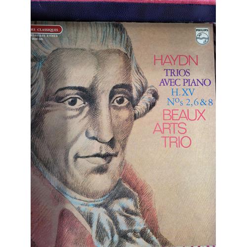 Vinyle Haydn Trios Avec Piano H.Xv N° 2, 6 & 8 Beaux Arts Trio