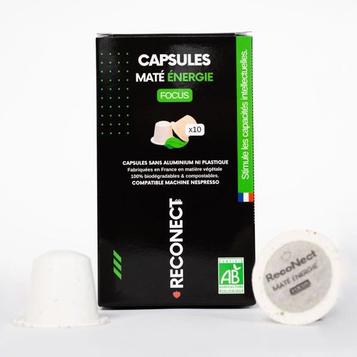 Capsules de Maté Energie Focus x 10
