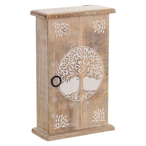 Coffret À Clefs En Bois Arbre De Vie